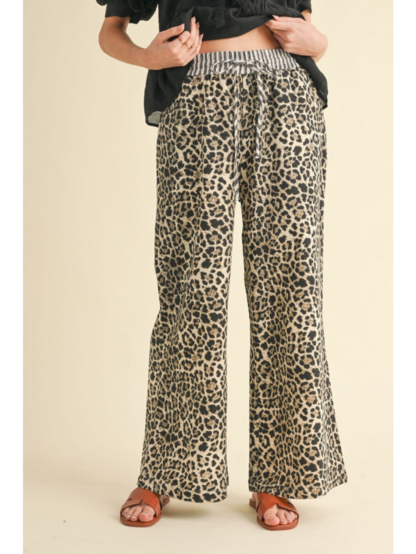 Leopard Print Pants