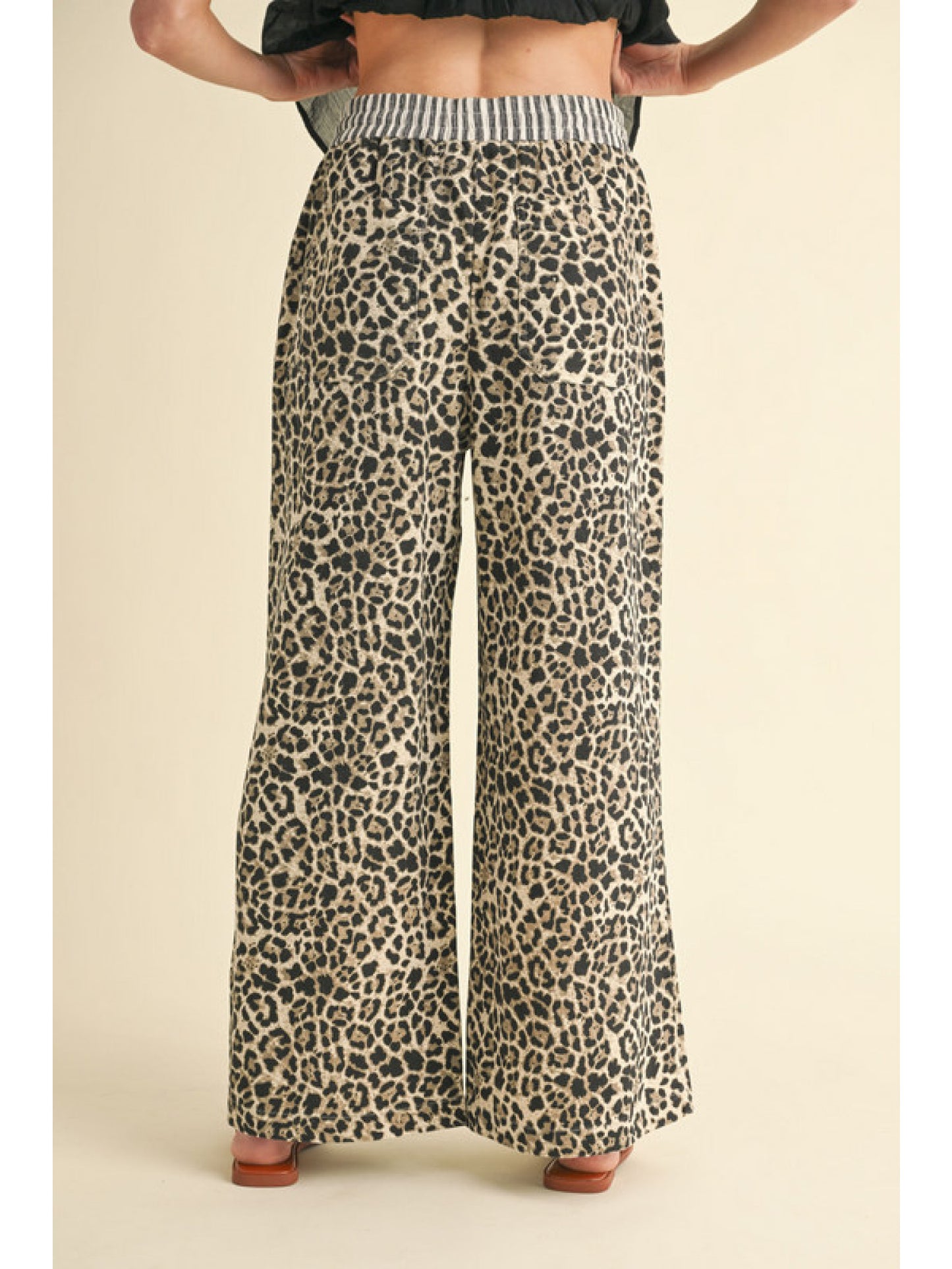 Leopard Print Pants