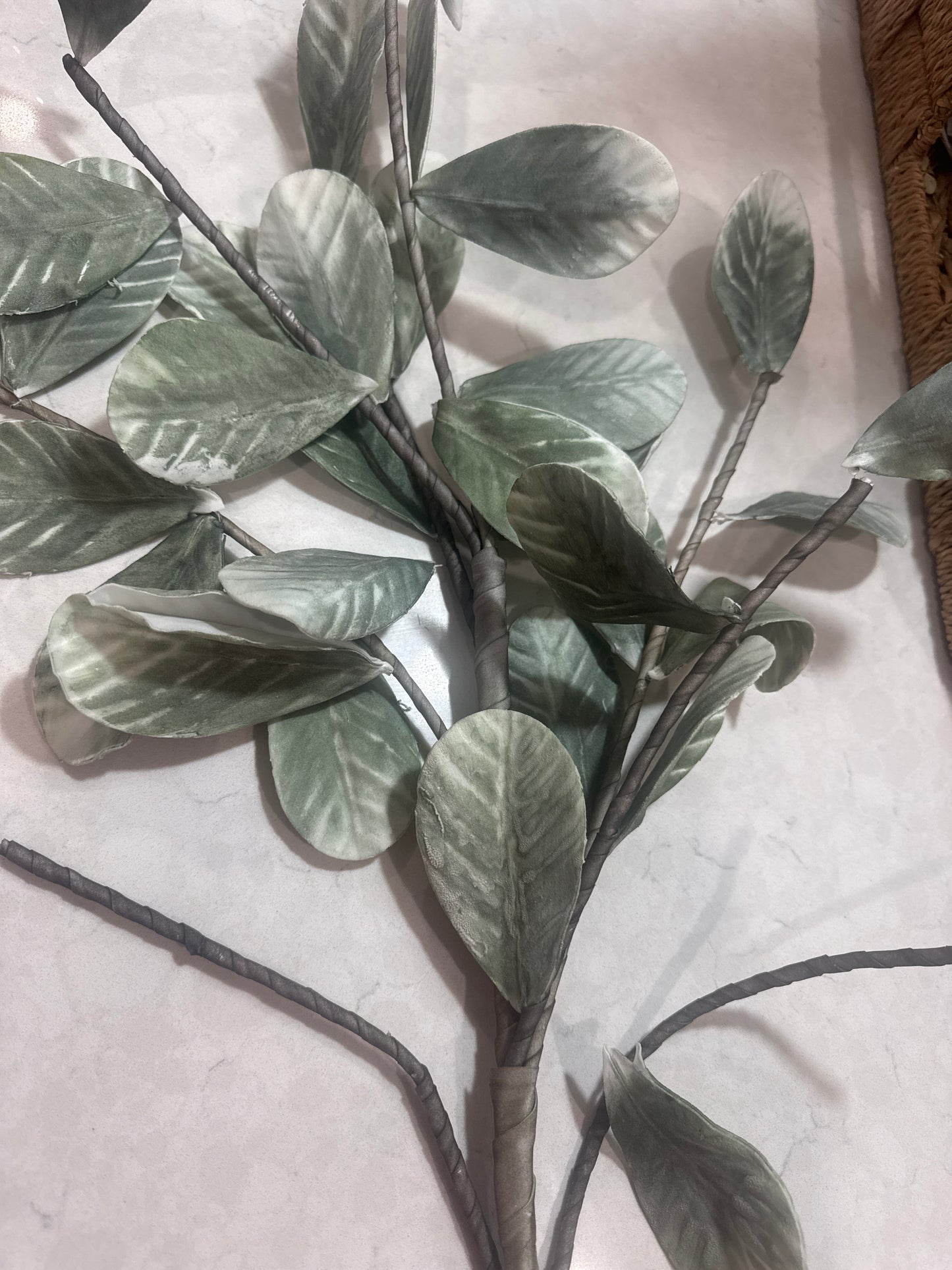 XL Green Foam Leaf Stem