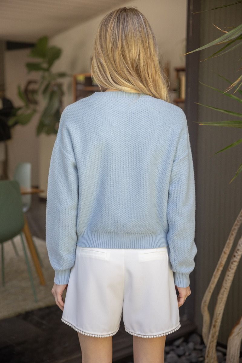 Bow Sweater Cardigan