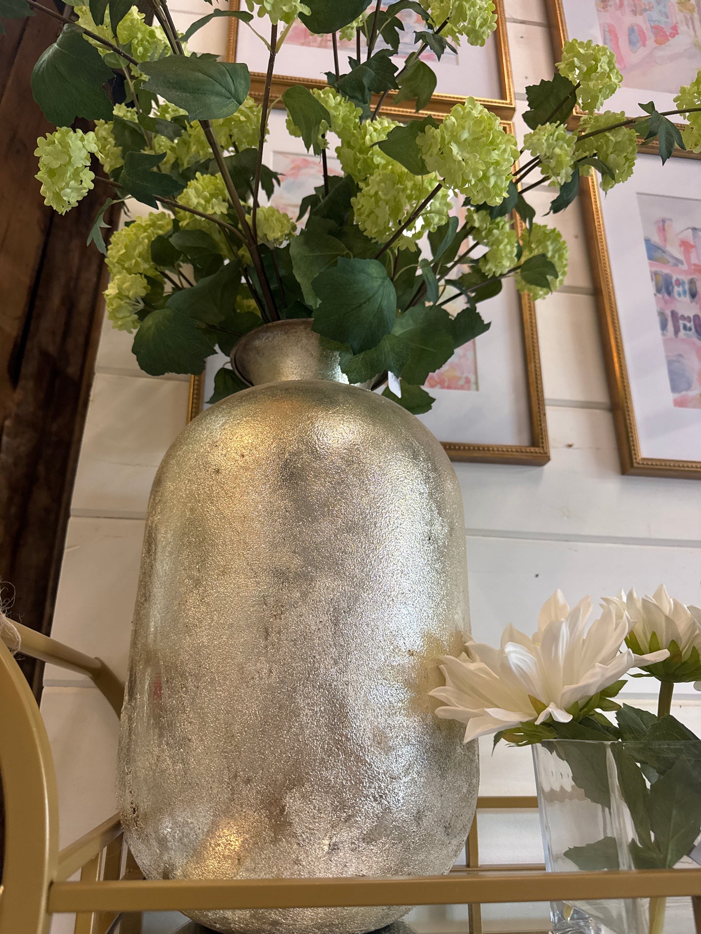 XL Gold Vase