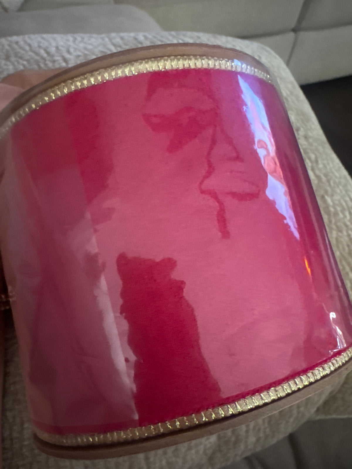 4” Christmas Red Ribbon