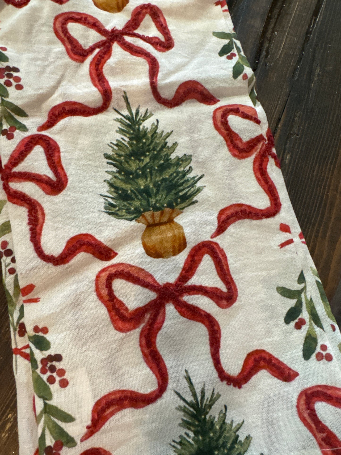 Tree Bow Towel