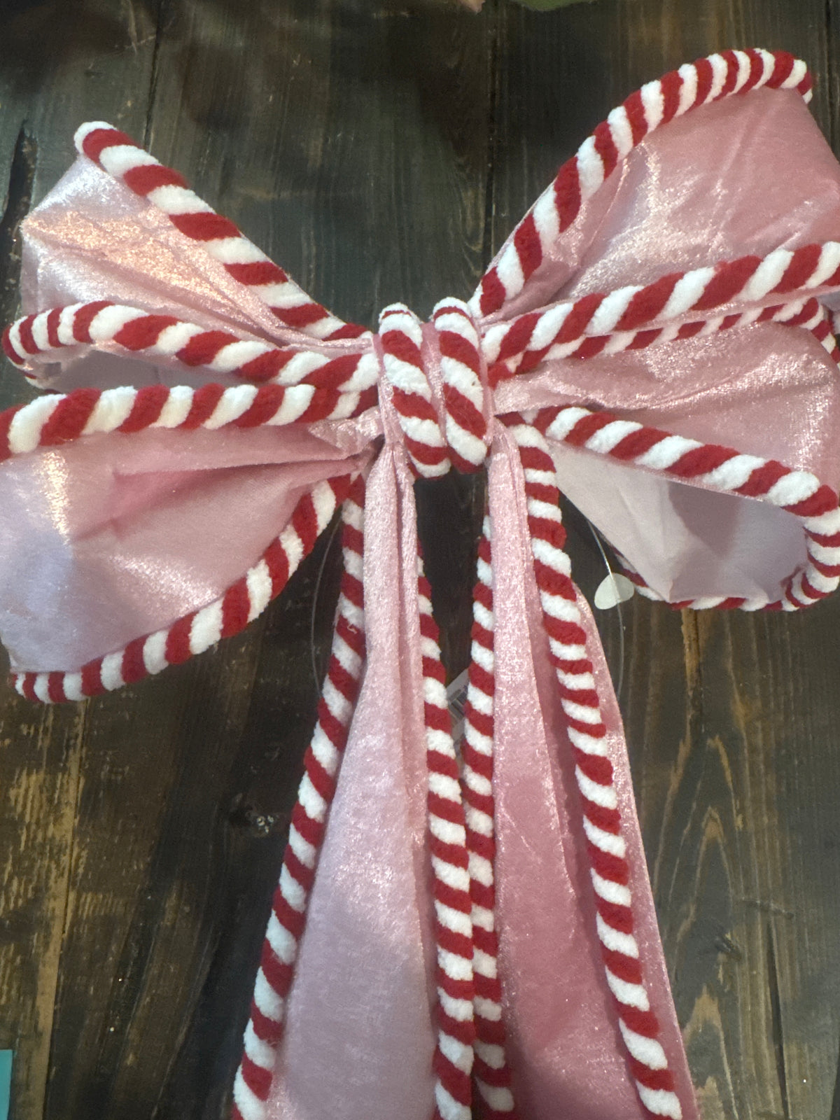 Pink Peppermint Bow