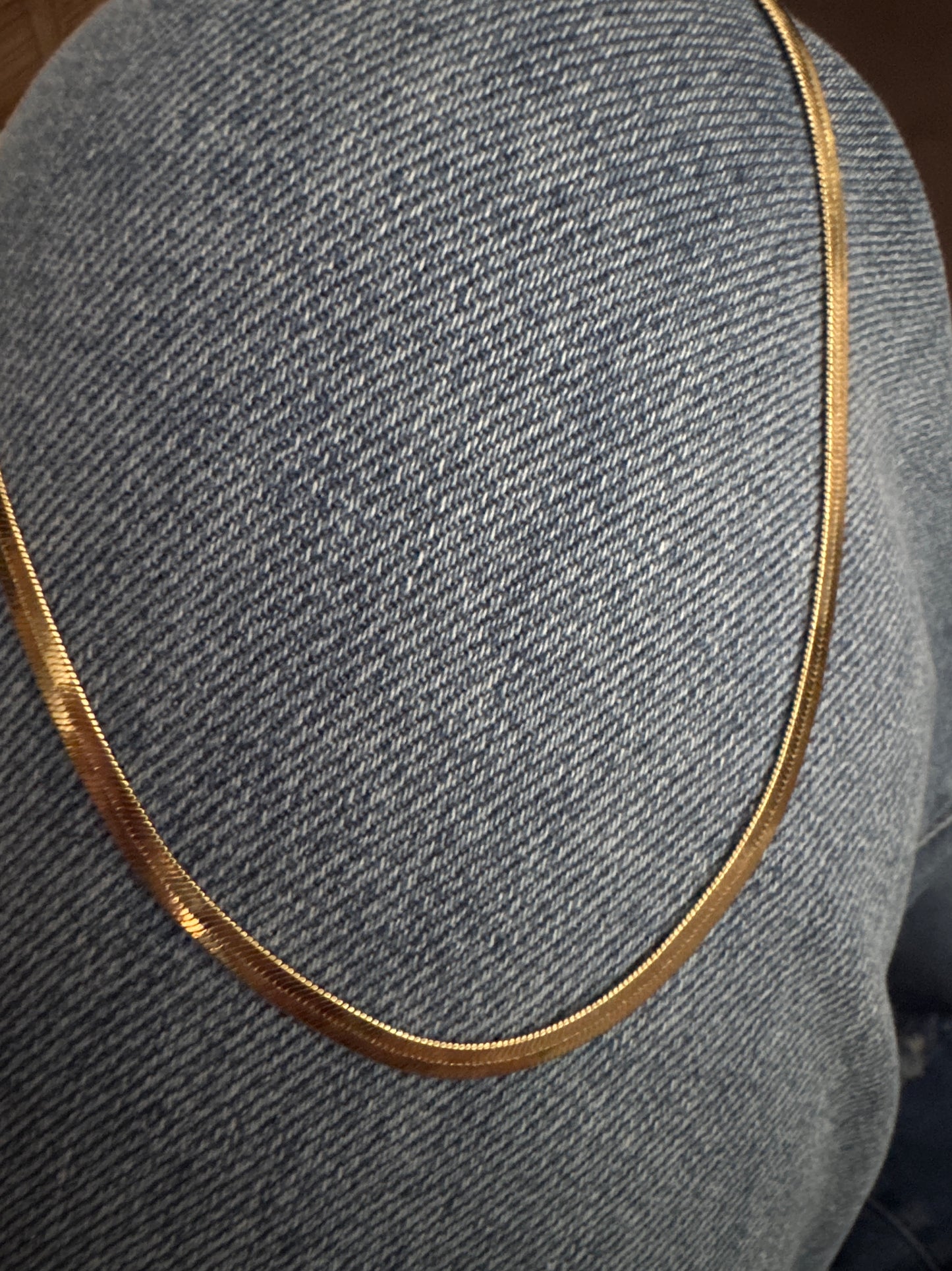 Single Snake Necklace