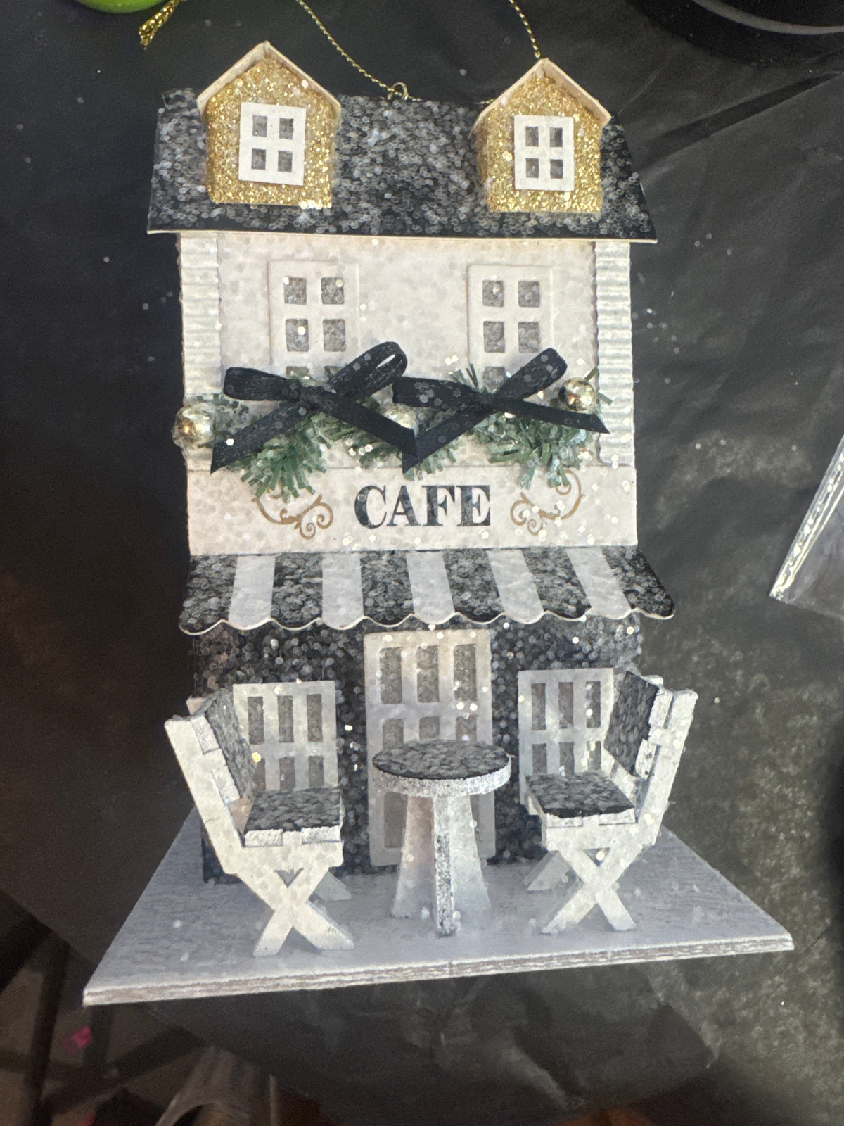 Lighted Cafe Orn