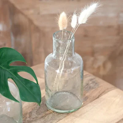 Stonewash Glass Vase 7.1"