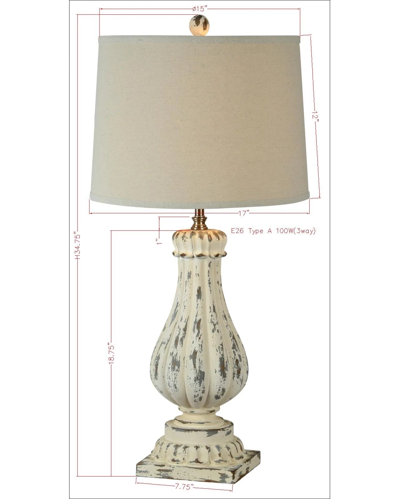 Palmer Table Lamp ***LOCAL PICKUP ONLY***