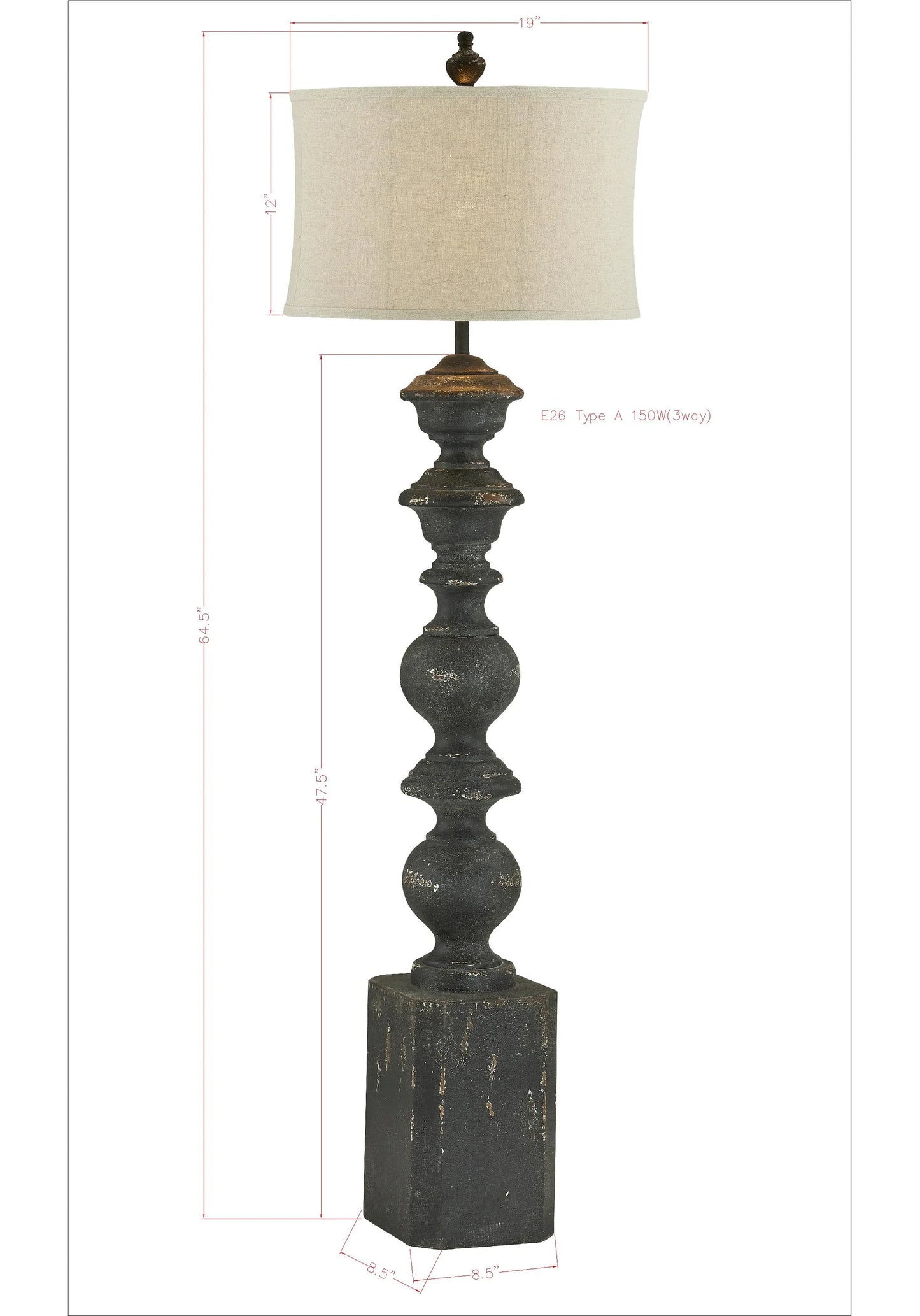 Decker Floor Lamp ***LOCAL PICKUP ONLY***