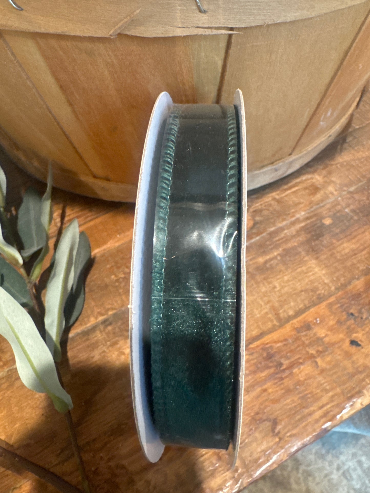 7/8” Hunter Green Ribbon