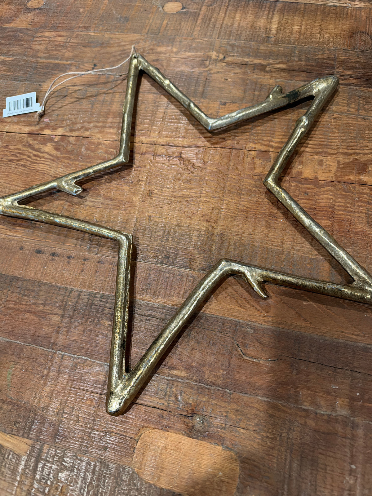 Metal Twig Star