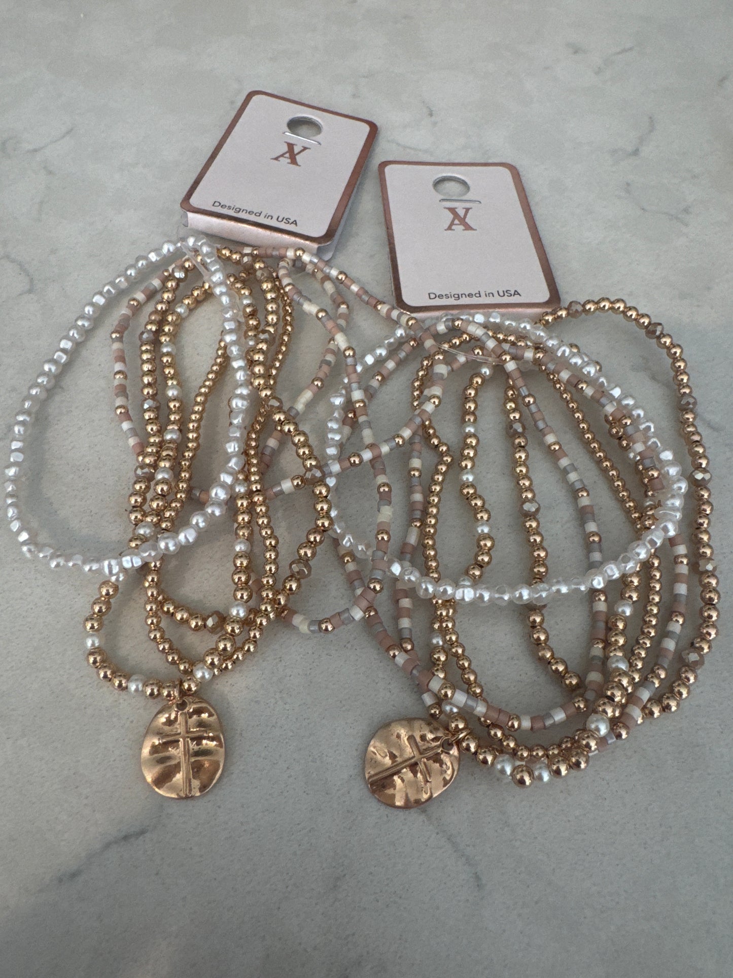 White Cross Set
