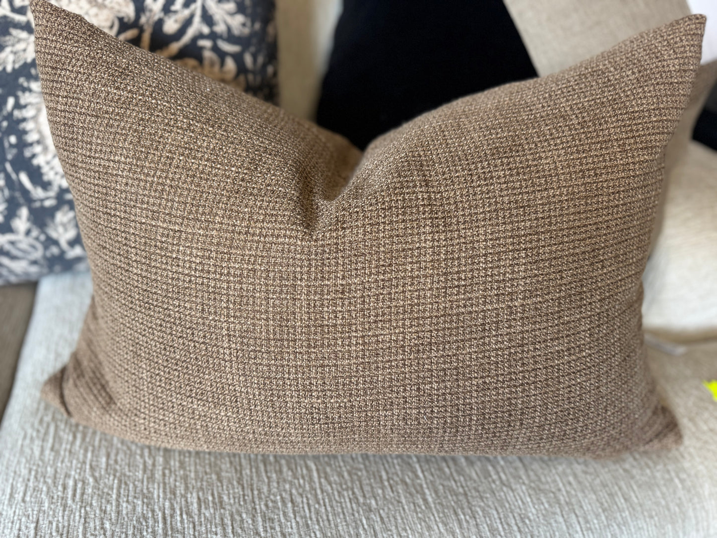 Brown Lumbar Pillow