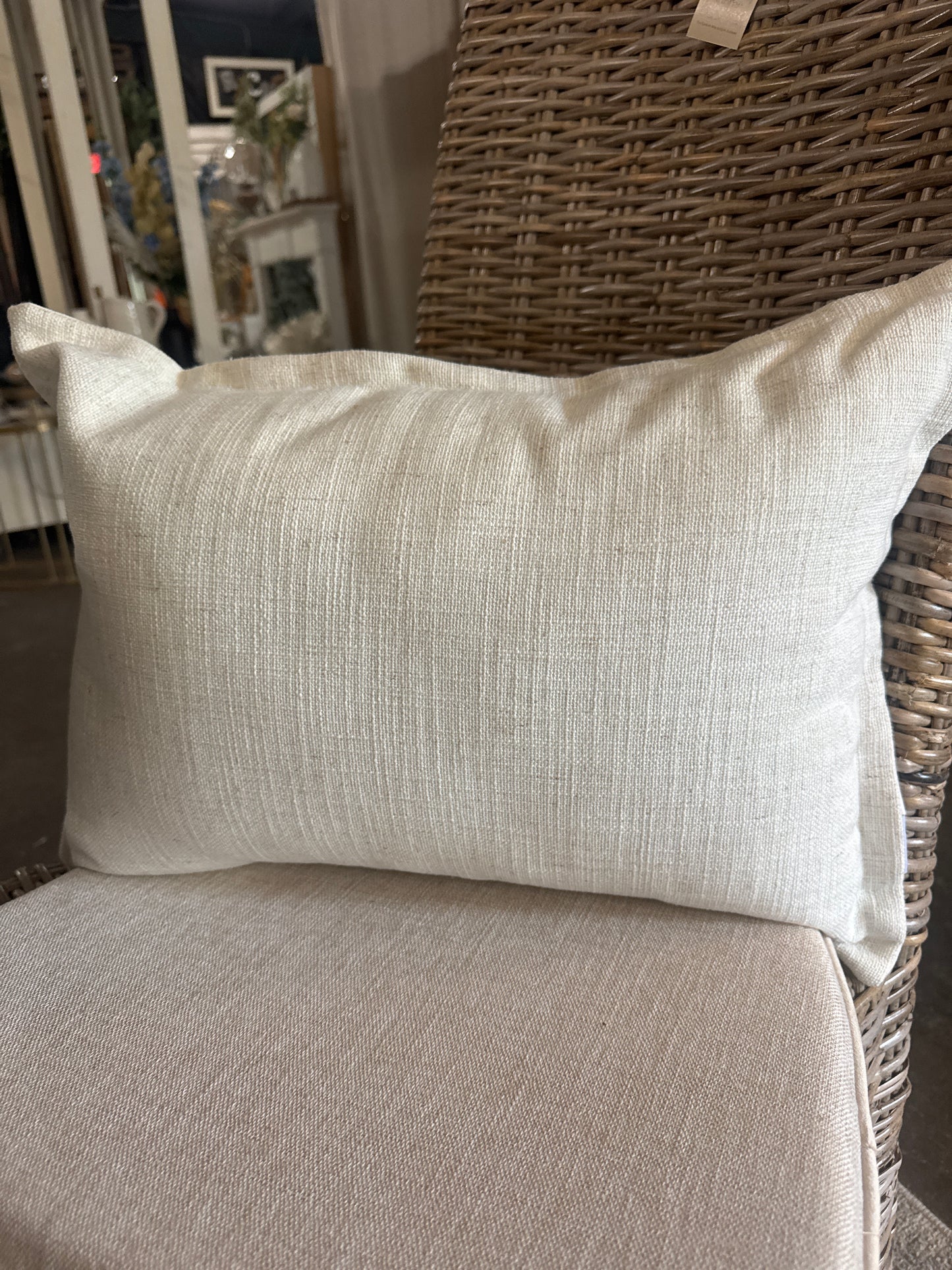 Cream Lumbar Pillow