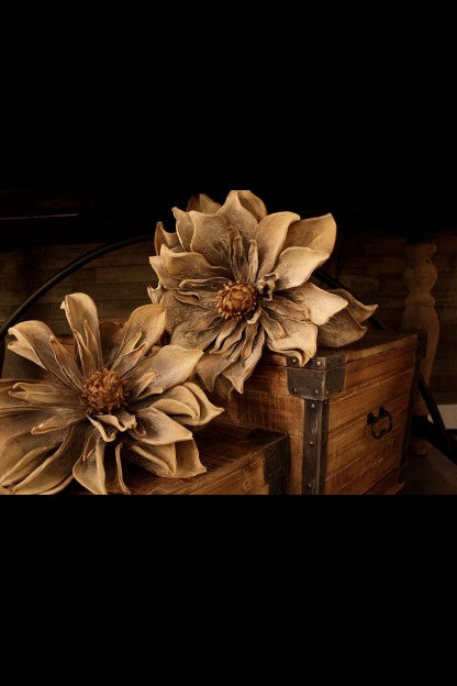 Natural Foam Flower Large