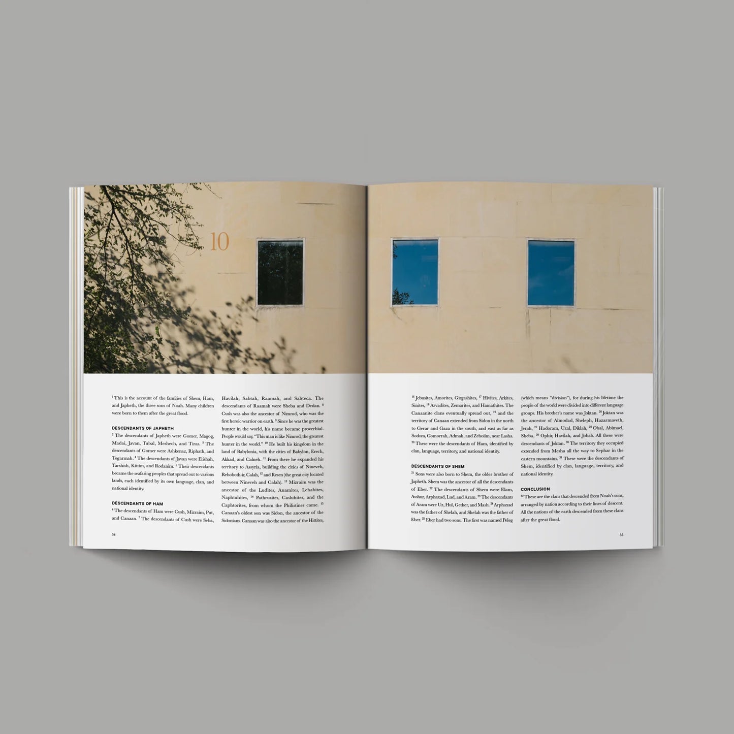 Genesis Alabaster Book