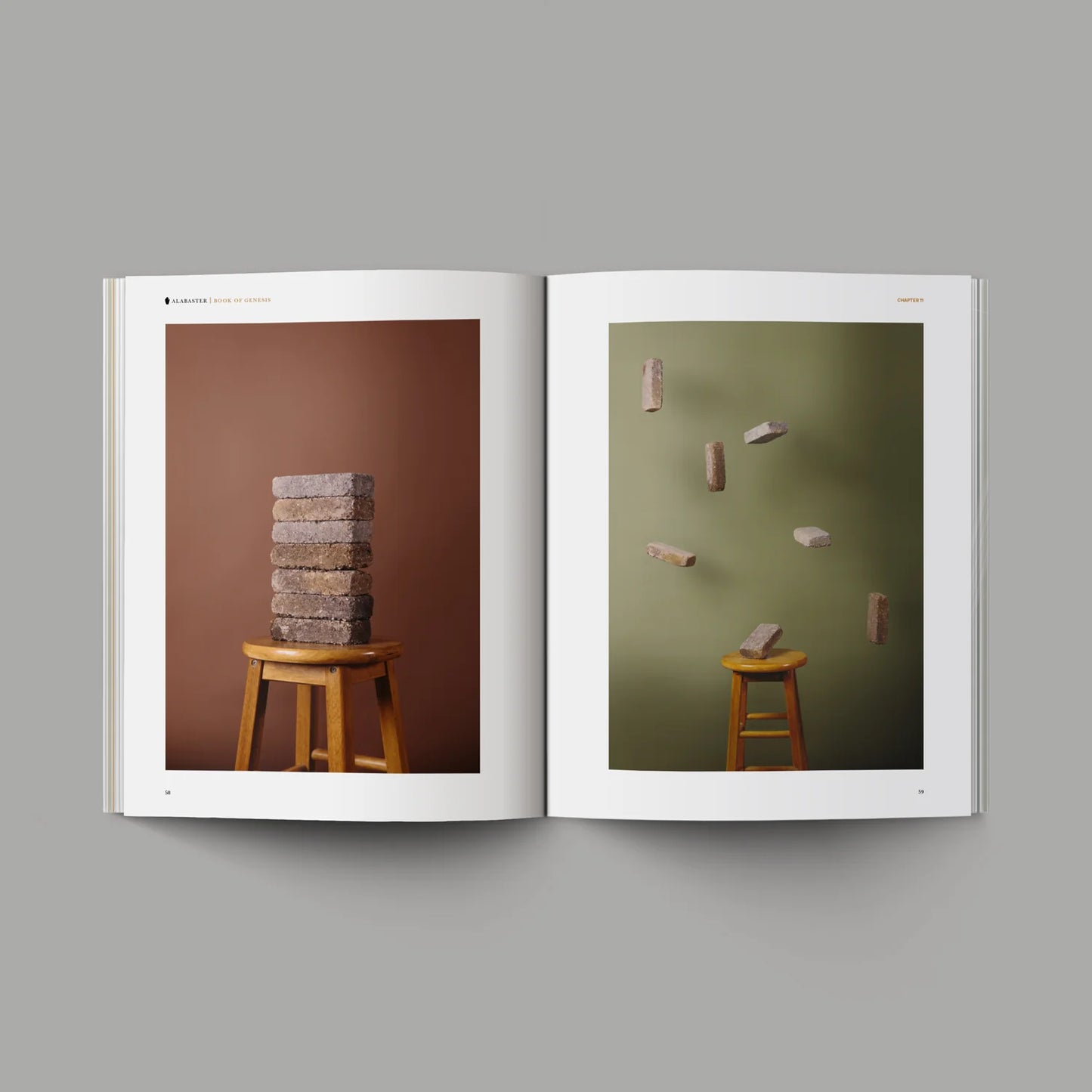 Genesis Alabaster Book