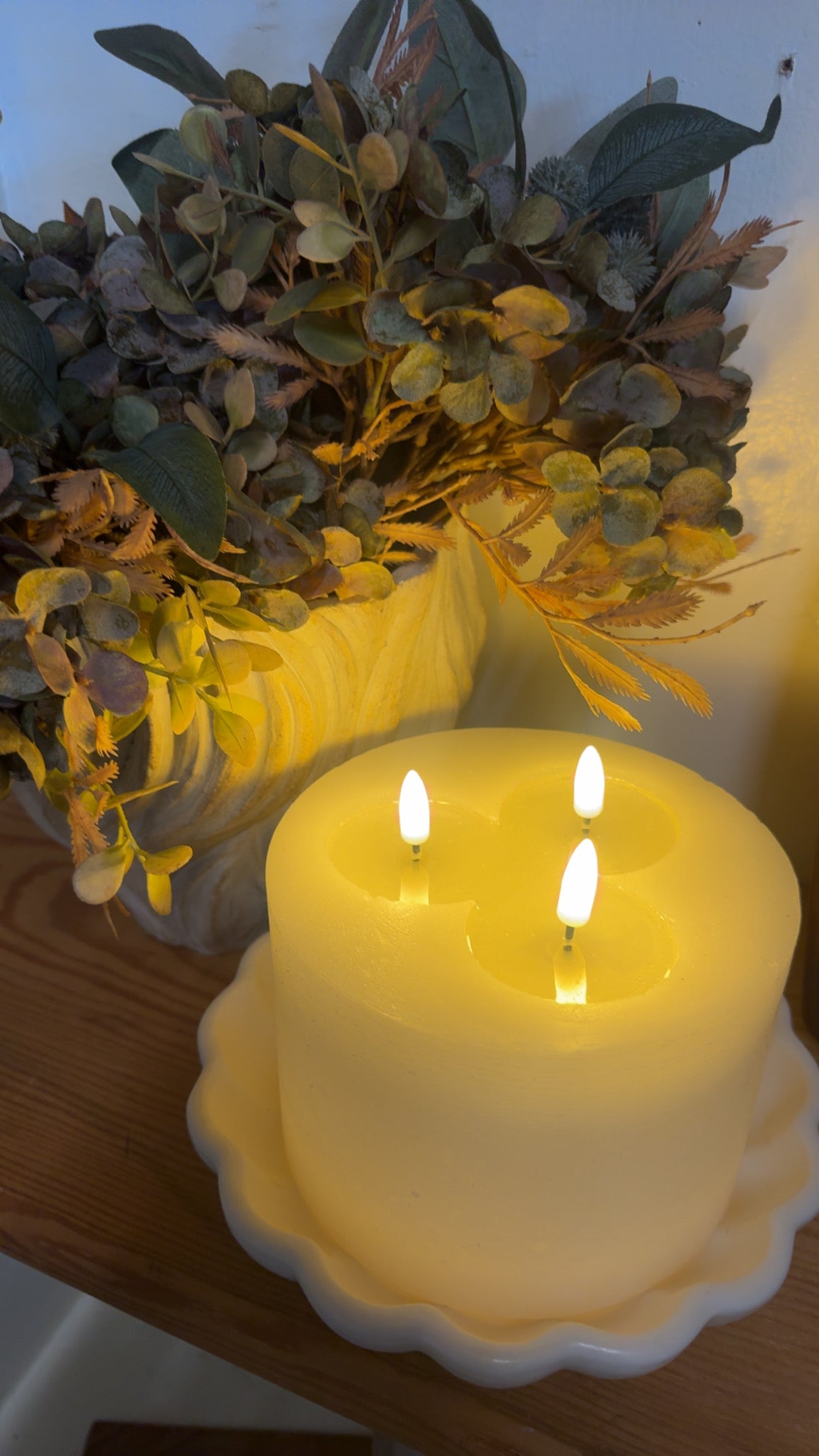 3 Flame Candle