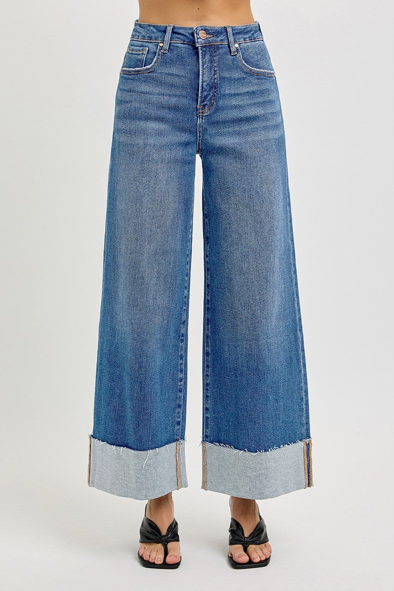 Risen Cuffed Jeans