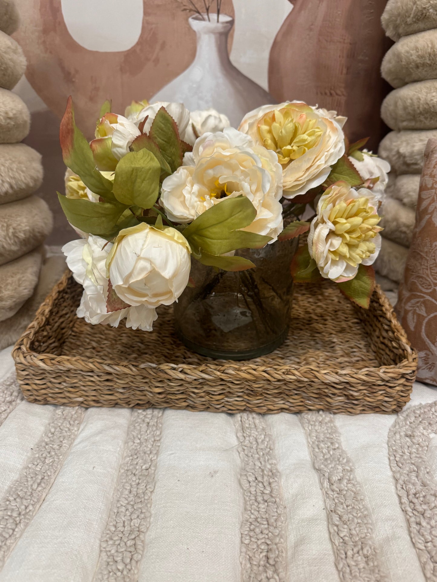 Wicker Square Tray
