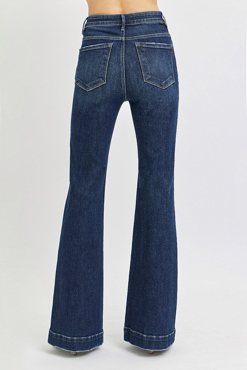 Risen Dark Flare Jeans