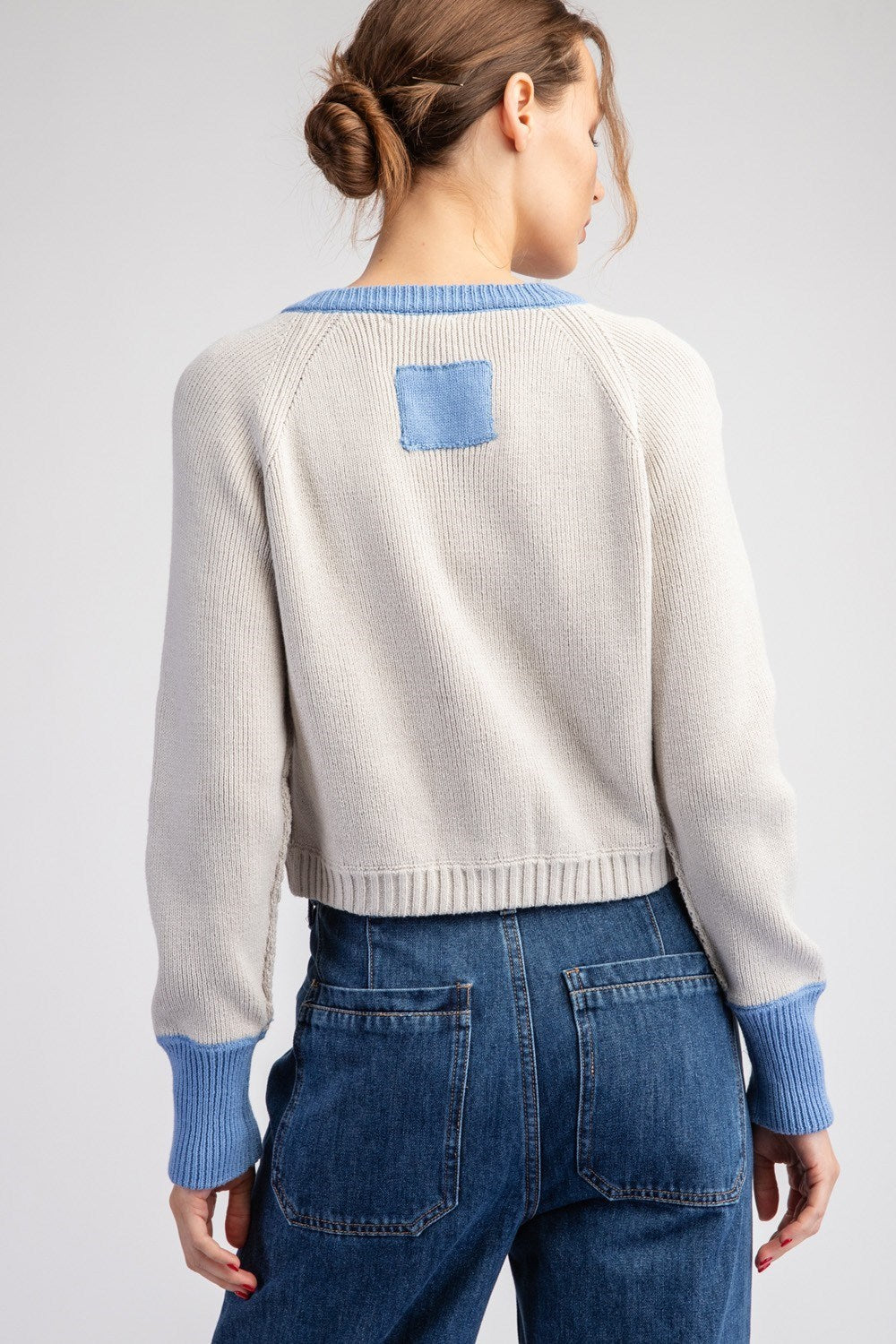 Pigeon Cropped Cardigan