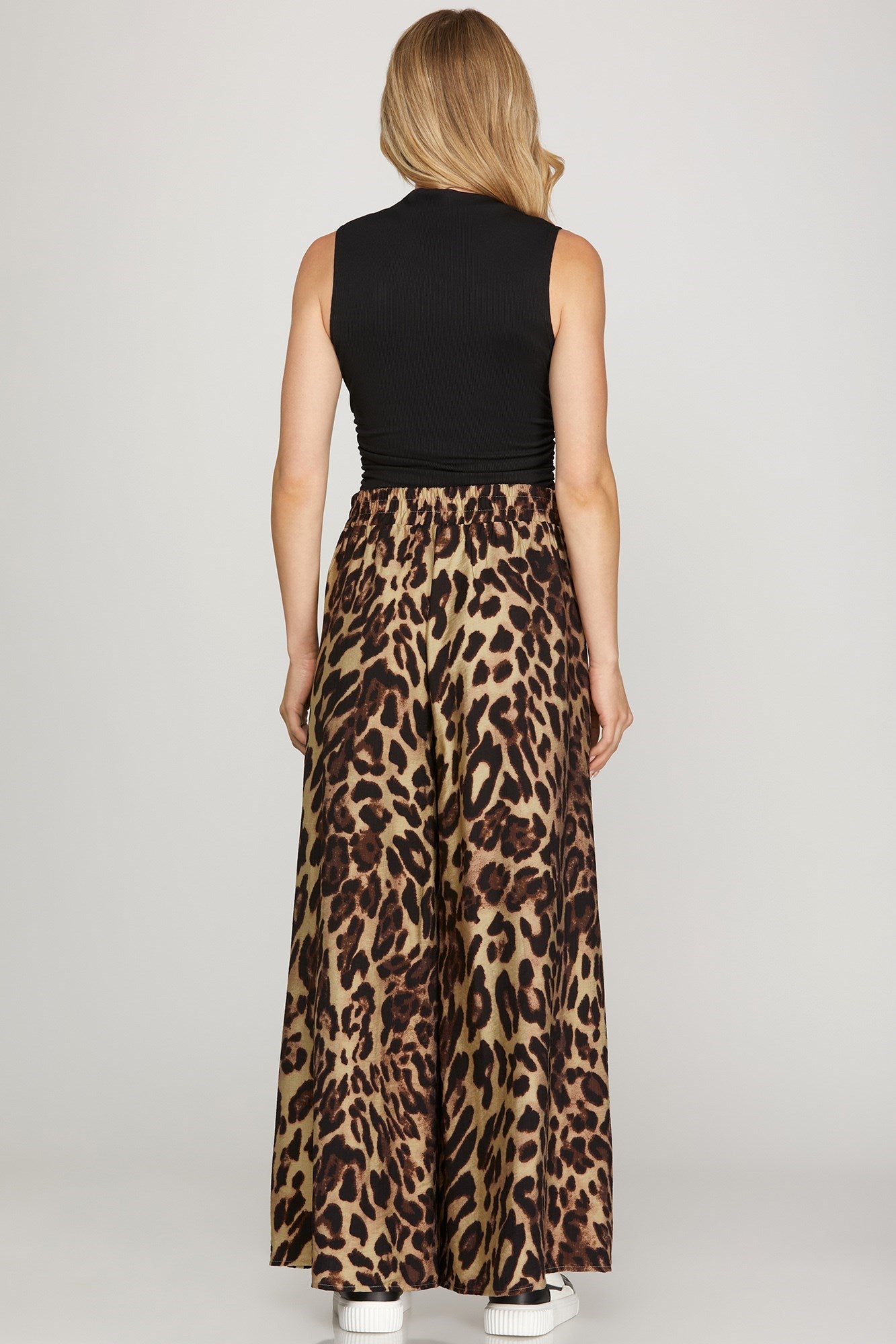 Leopard Wide Legs