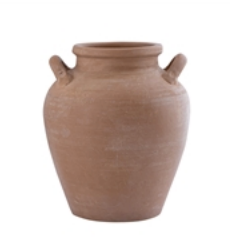 Terracotta Vase w/ Handles 11”
