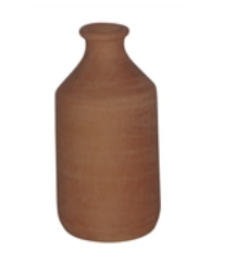 Med. Terracotta Bottle 7.25”H
