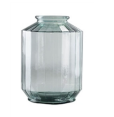 Clear Strepe Vase