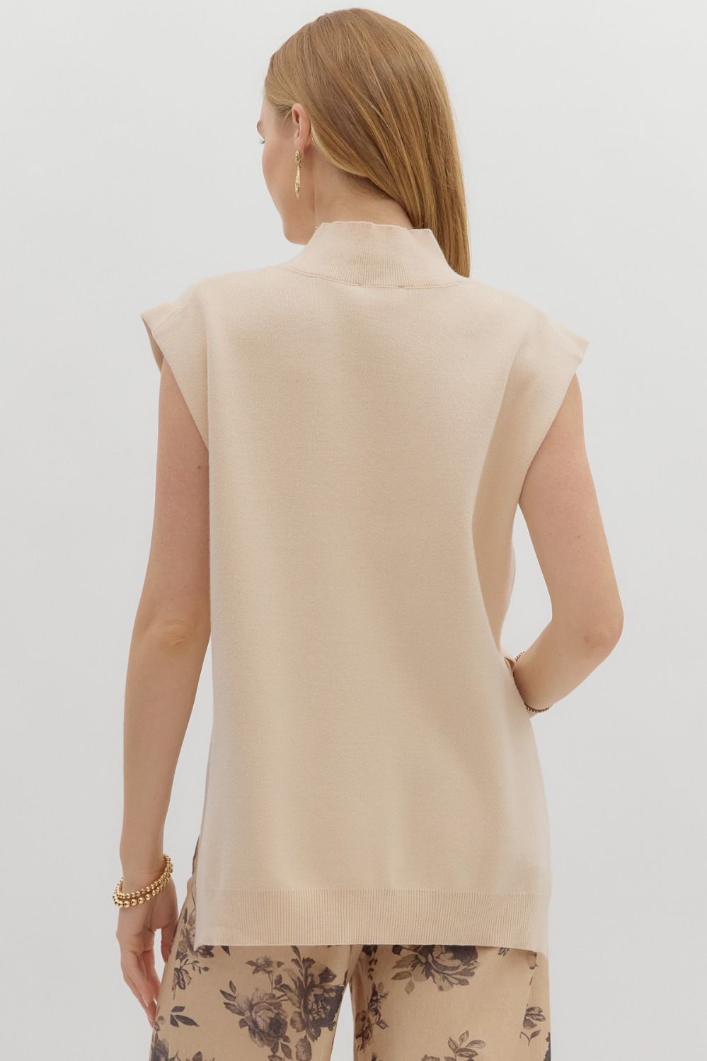 Mock Neck Pullover