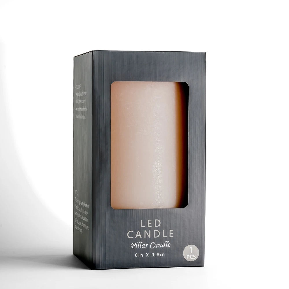 Pink Flameless Candles