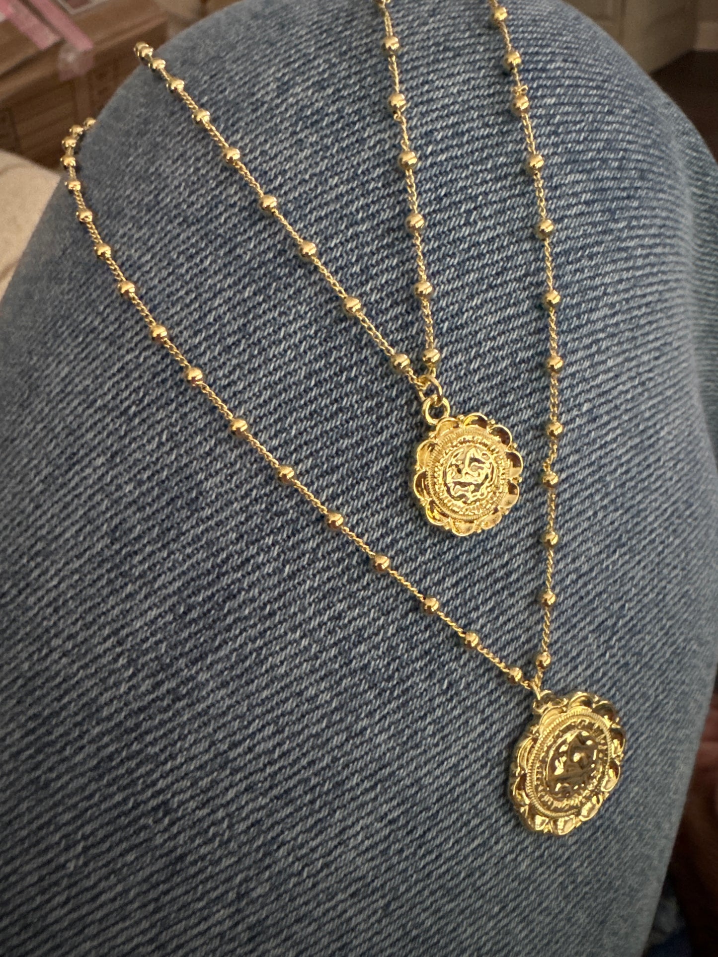Dot Coin Necklace