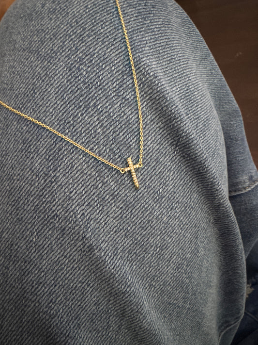 Mini Diamond Cross