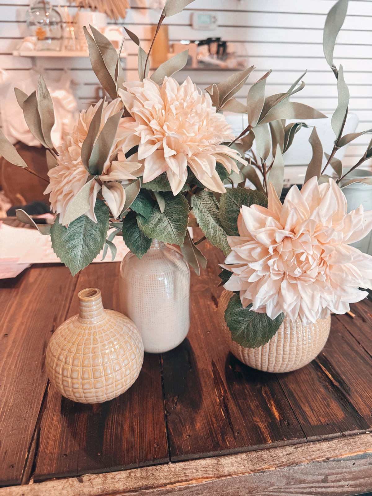 Cream Dalia’s Bouquet