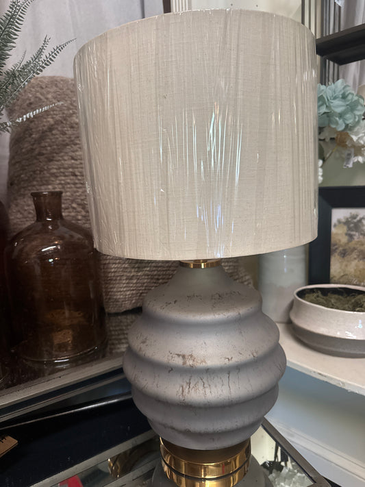 Blue Gold Lamp