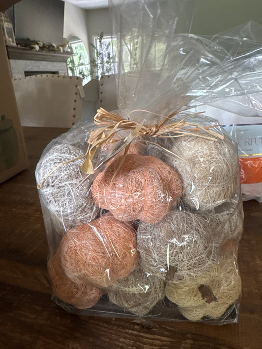 Bag of Natural Pumpkins