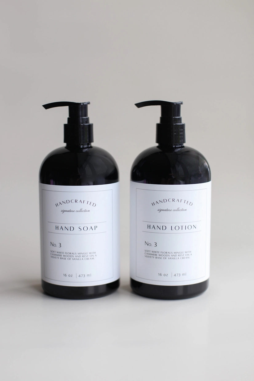 Handcrafted Hand Soap & Lotion