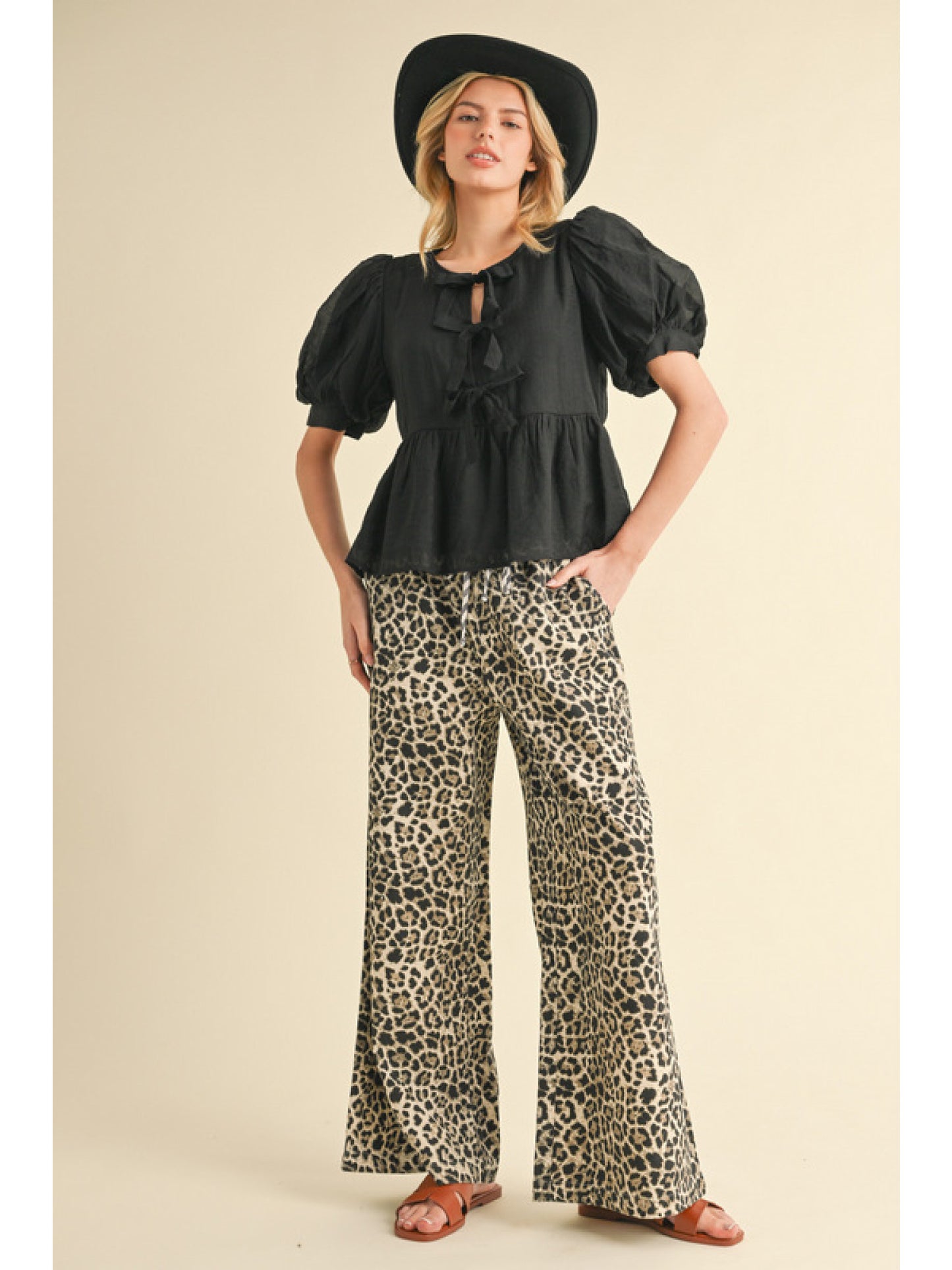 Leopard Print Pants