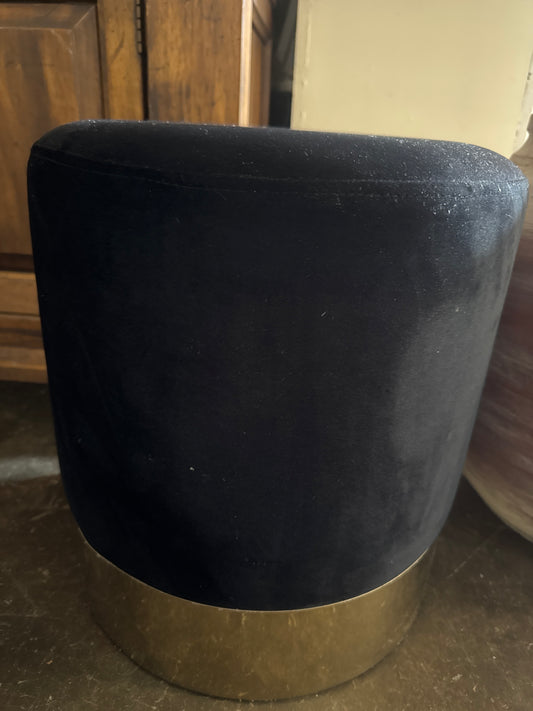 Black Ottoman