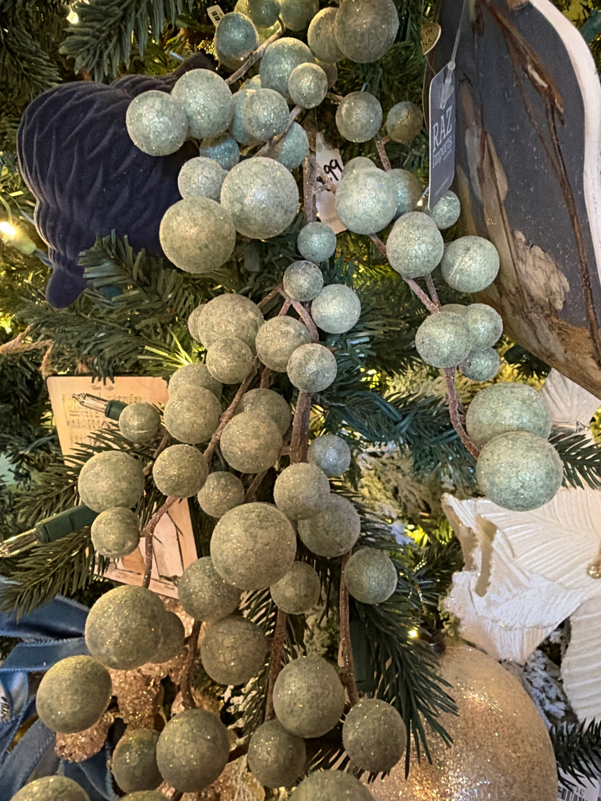 Frosted Sage Berry Spray