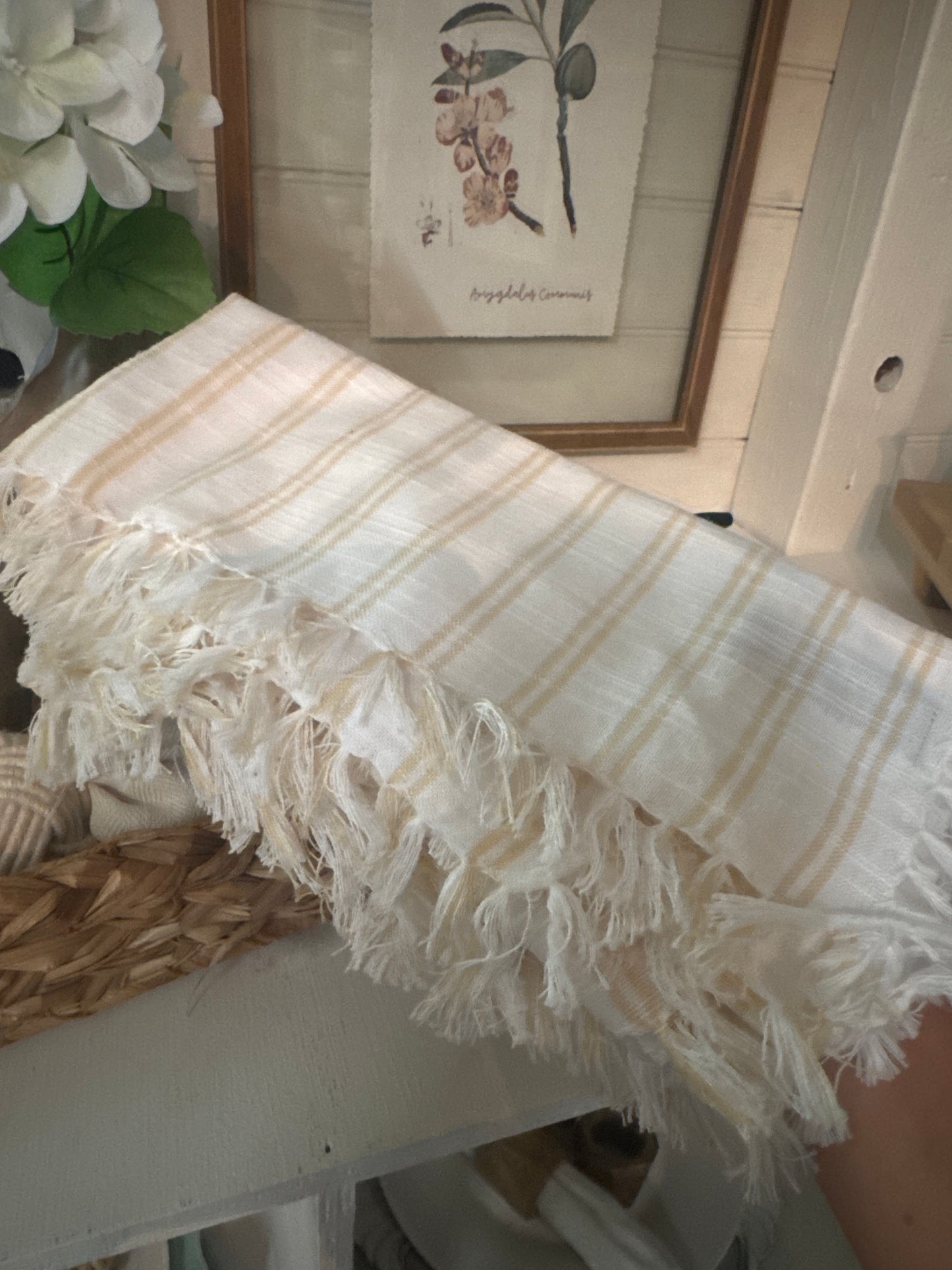 Yellow Stripe Napkin