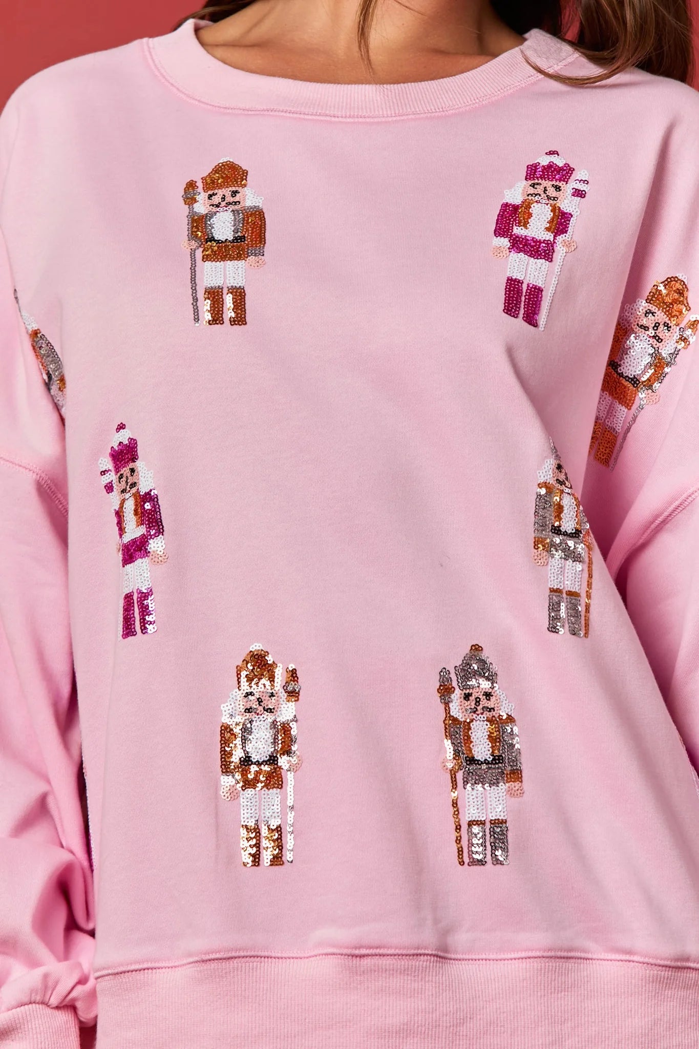 Sequin Nutcracker Sweatshirt