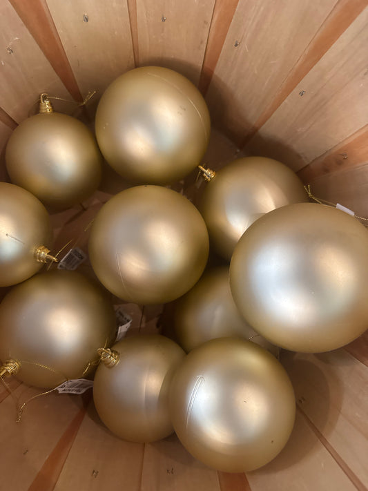 Gold Matte Orn