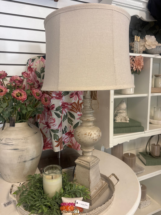Cream Lamp