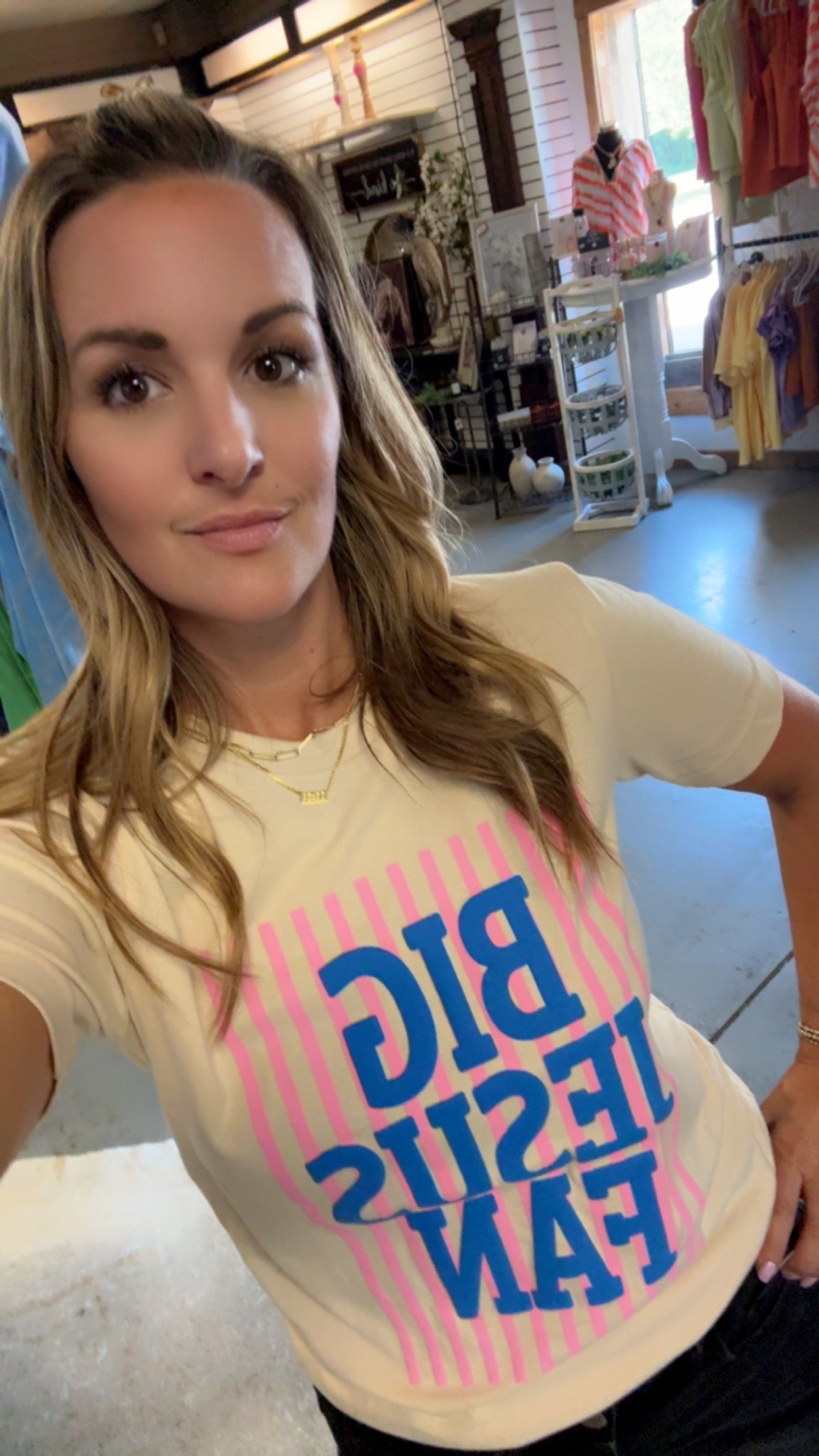 Big Jesus Fan Tee