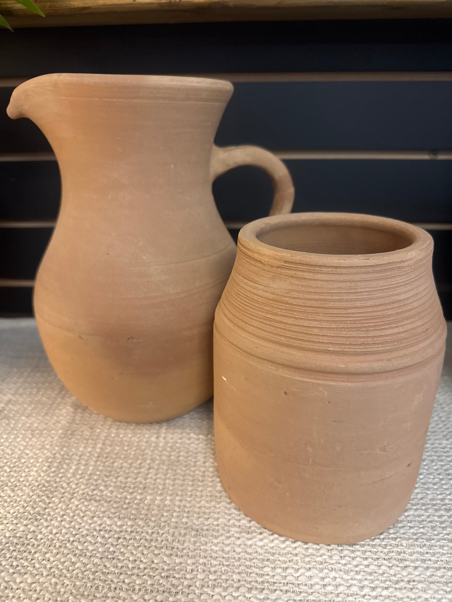 Terracotta Vase Natural H 6.3 & Dia 5.5"