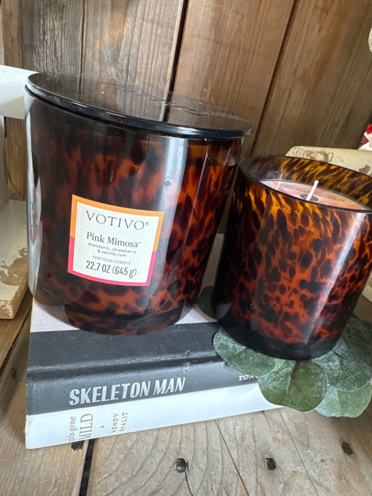 Votivo Pink Mimosa Candle