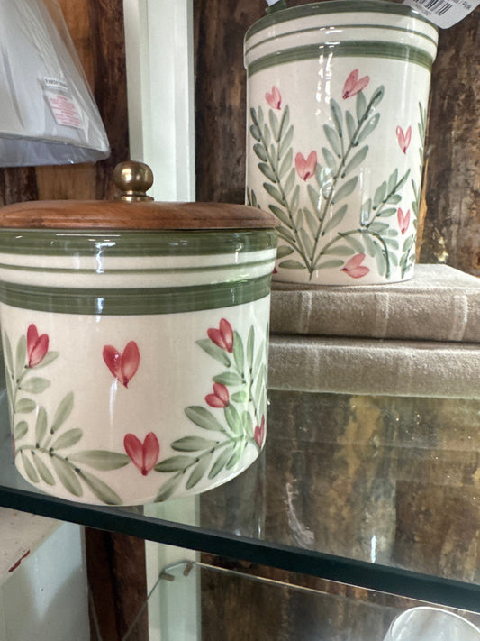 Floral Canisters