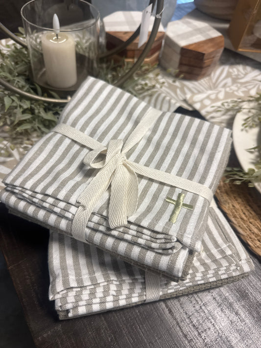 Cross Hand Towel Set